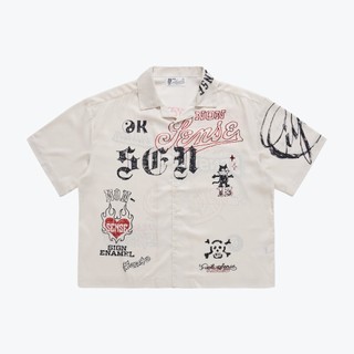 SENSE Graffiti Sketch Camp Shirt