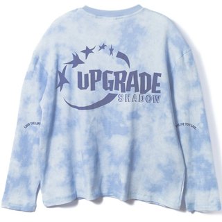 【SHADOW】5628010003 DYE WAFFLE L/S TEE 渲染華夫格 長T (藍色) 化學原宿