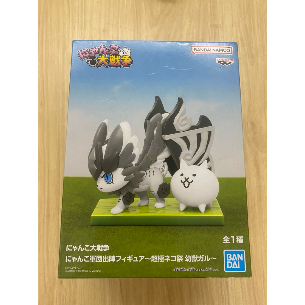 （全新現貨-盒損品）日版 貓咪大戰爭 貓咪軍團出擊 幼獸加爾 超級貓祭 景品 公仔