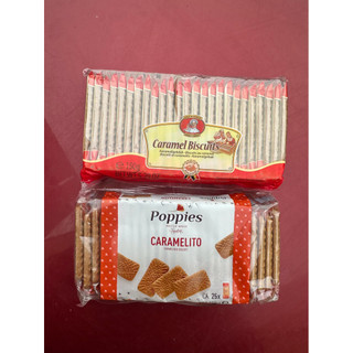 比利時Poppies帕皮思 Caramelito焦糖脆餅 PATISSERIE MATHEO奧地利焦糖味薄脆餅乾150g