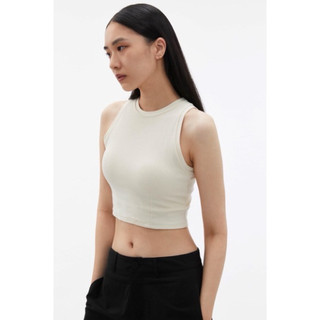 studio doe 收褶短版Bra背心 bra top