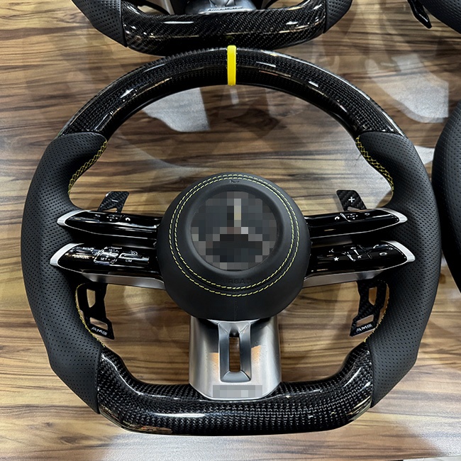 蜻蜓方向盤 總成 可訂製Nappa 碳纖維麂皮 W205 W213 W203 W204 W212 W222