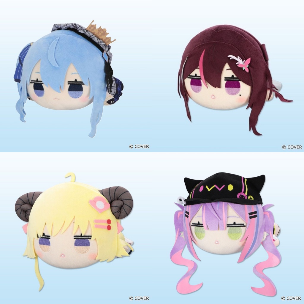 🌀日版客🌀 Hololive 常闇永遠 星街彗星 AZKi 角卷綿芽 FuRyu 娃娃 趴姿 景品