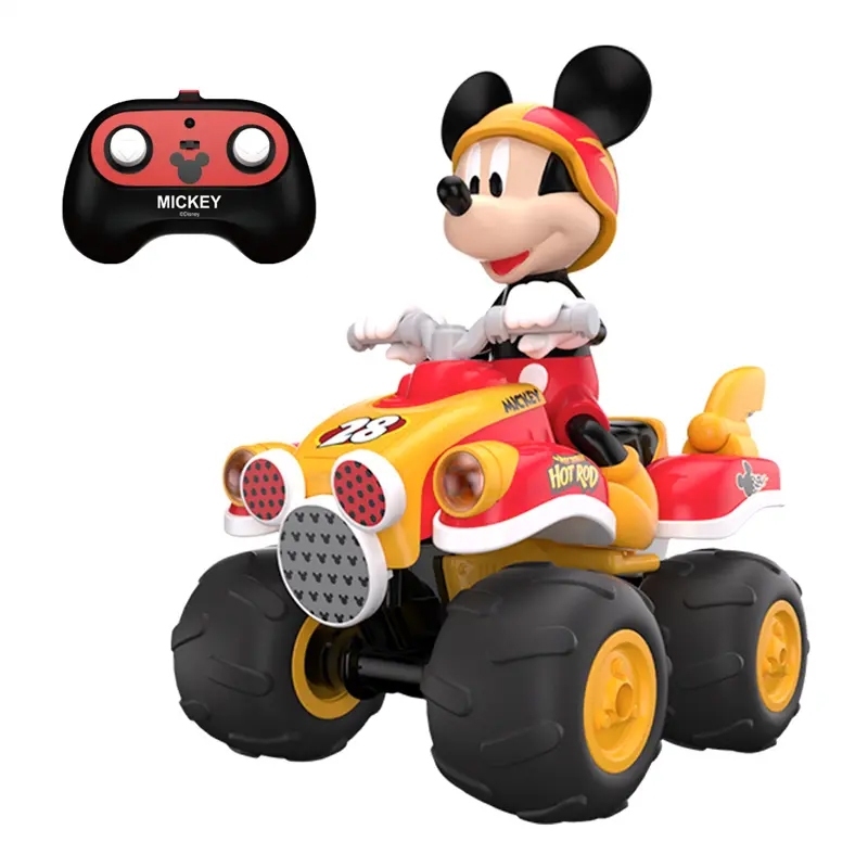 【國王玩具】Disney 迪士尼 正版授權 2.4G 米奇 米妮 遙控沙灘越野車 大腳車 遙控車 玩具