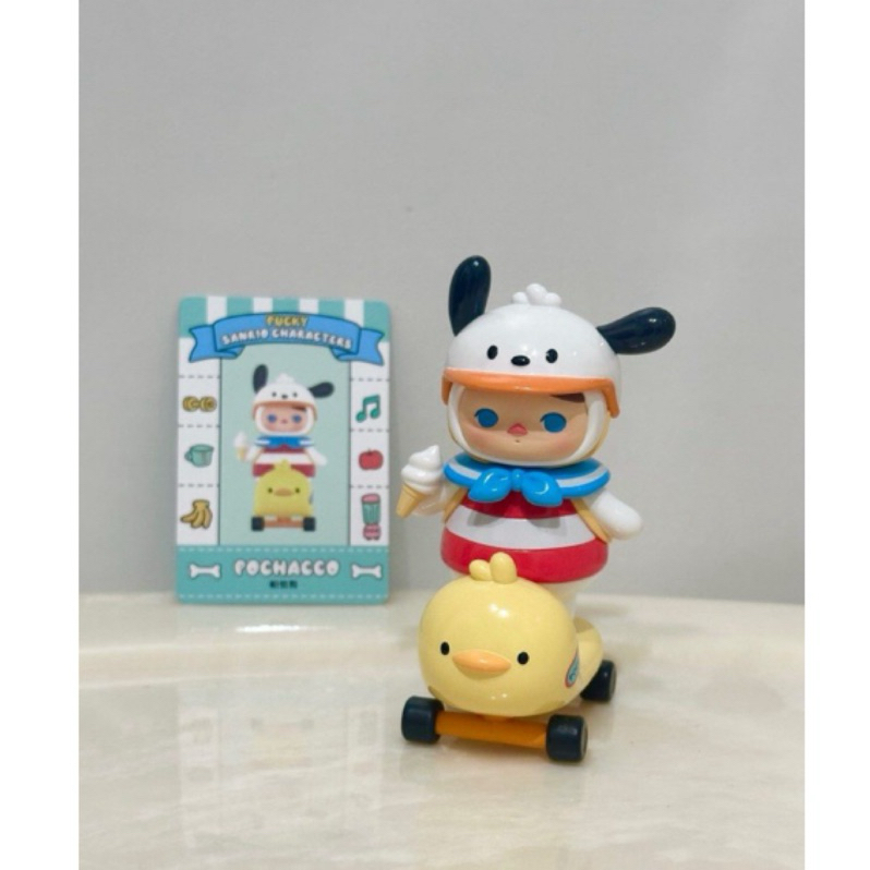現貨 畢奇三麗鷗 POPMART泡泡瑪特 PUCKY x 三麗鷗家族系列盲盒手辦PUCKY三麗鷗