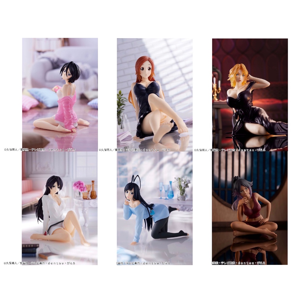 BLEACH 日版 -Relax time-井上織姫 朽木露琪亞 吉賽爾 公仔 萬普 日本直送