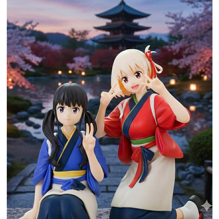 SEGA  Lycoris Recoil 莉可麗絲 錦木千束 井之上瀧奈 井上瀧奈 景品 世嘉 泡麵 坐姿 跪姿 泡麵壓