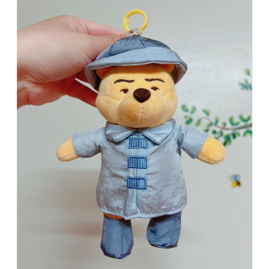 【全新現貨】迪士尼 小熊維尼吊飾 小熊維尼厭世臉 小熊維尼變裝 盲盒確認款吊飾 小熊維尼雨衣吊飾  包包吊飾