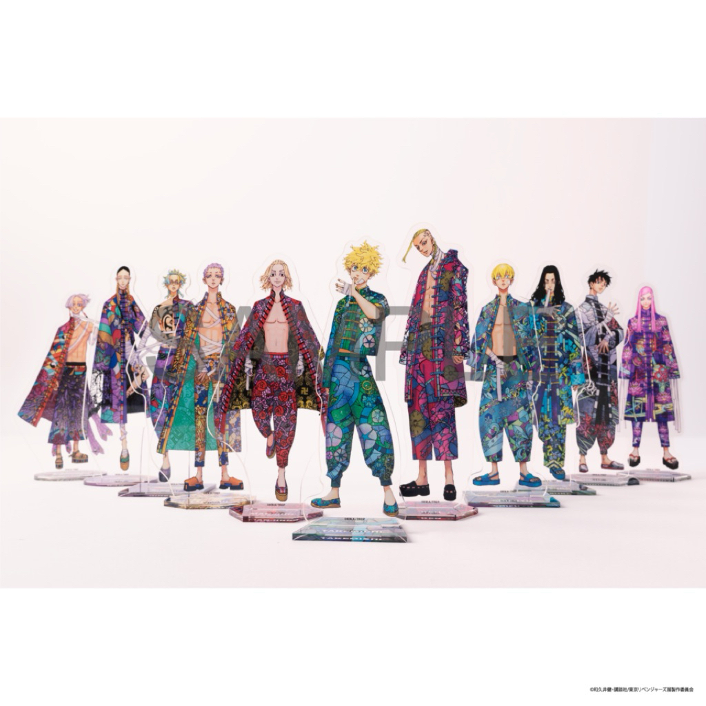 ［健薯寶寶］日版 東京復仇者 新體驗展 立牌 佐野萬次郎 mikey 松野千冬 灰谷龍膽 灰谷蘭 伊佐那 三途春千夜