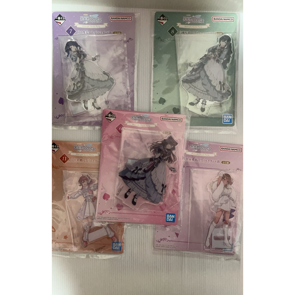 偶像大師 閃耀色彩 一番賞 角色壓克力立牌