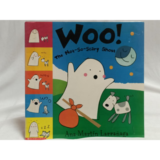 ＊謝謝啦＊原文二手繪本Woo! The Not-So-Scary Ghost /