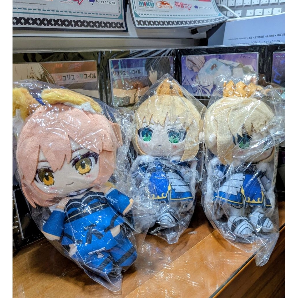 GSC Fate FGO Saber chocopuni  阿爾托莉亞 尼祿 玉藻前 黑貞德 娃娃 布偶 坐姿 玩偶