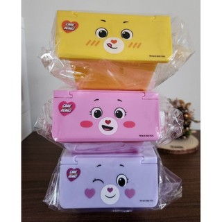 Care bears 文具盒 文具塑膠盒 文具收納盒