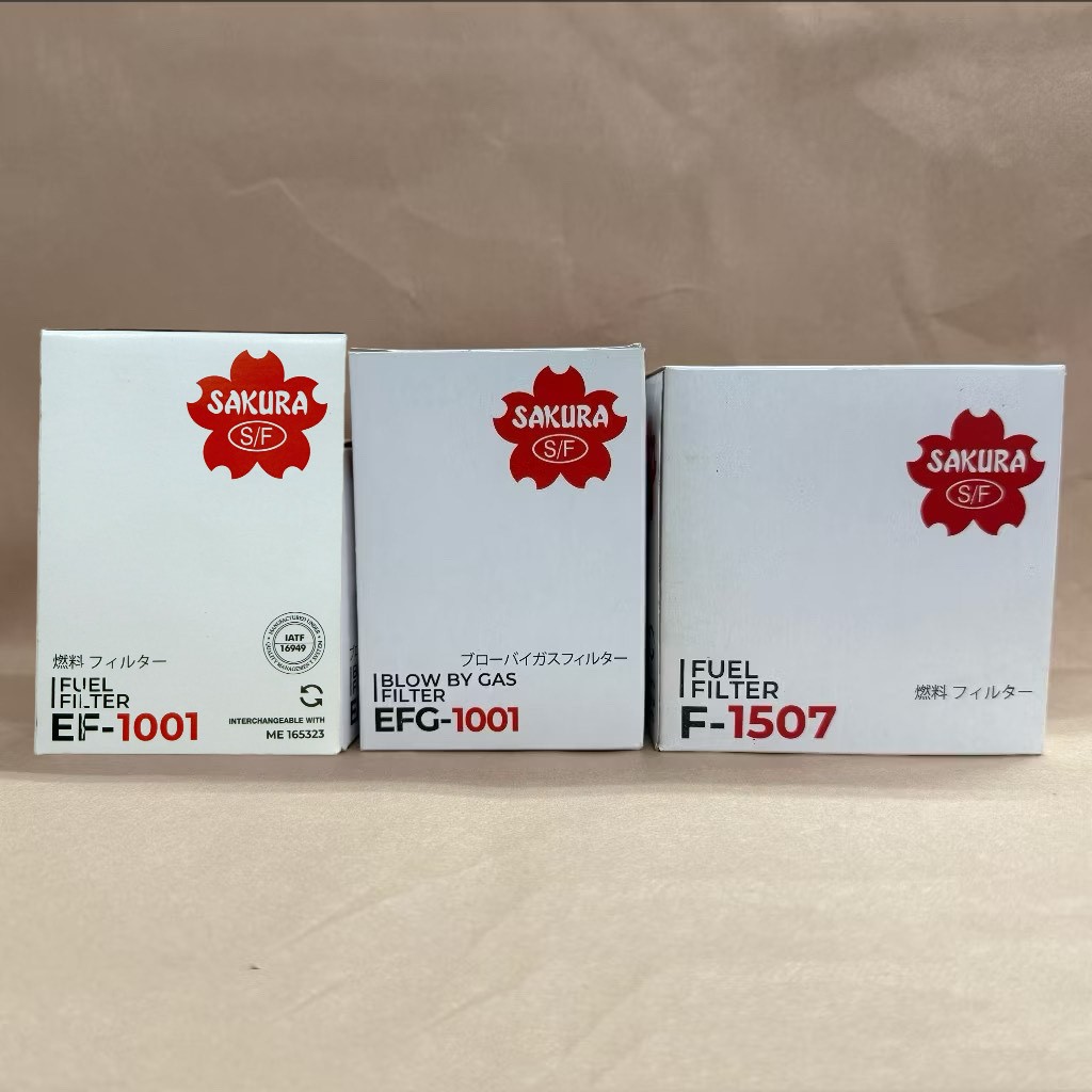 【車輪埔】福壽 五十鈴 國瑞 大將 EF-1001 F-1507 EFG-1001 櫻花 柴油芯 機油芯