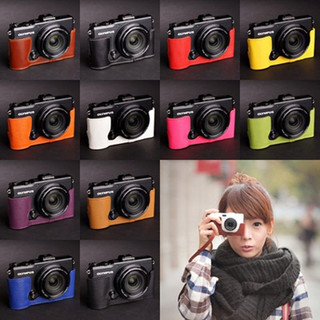 【TP original】適用於 Olympus XZ-2 XZ2 / XZ1 XZ-1 相機皮套 真皮底座