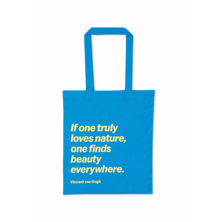 【MoMA】 紐約現代藝術博物館Artist Quote Totes 藝術家格言 購物袋 托特袋 帆布袋 梵谷 藍色