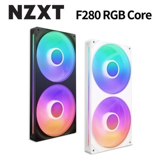 NZXT 恩傑 F280 RGB Core 一體式核心扇 官方旗艦館