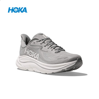 HOKA【授權經銷】男款運動鞋 CLIFTON 10 寬楦 路跑鞋 星球灰/星塵灰 HO1162032STLLR