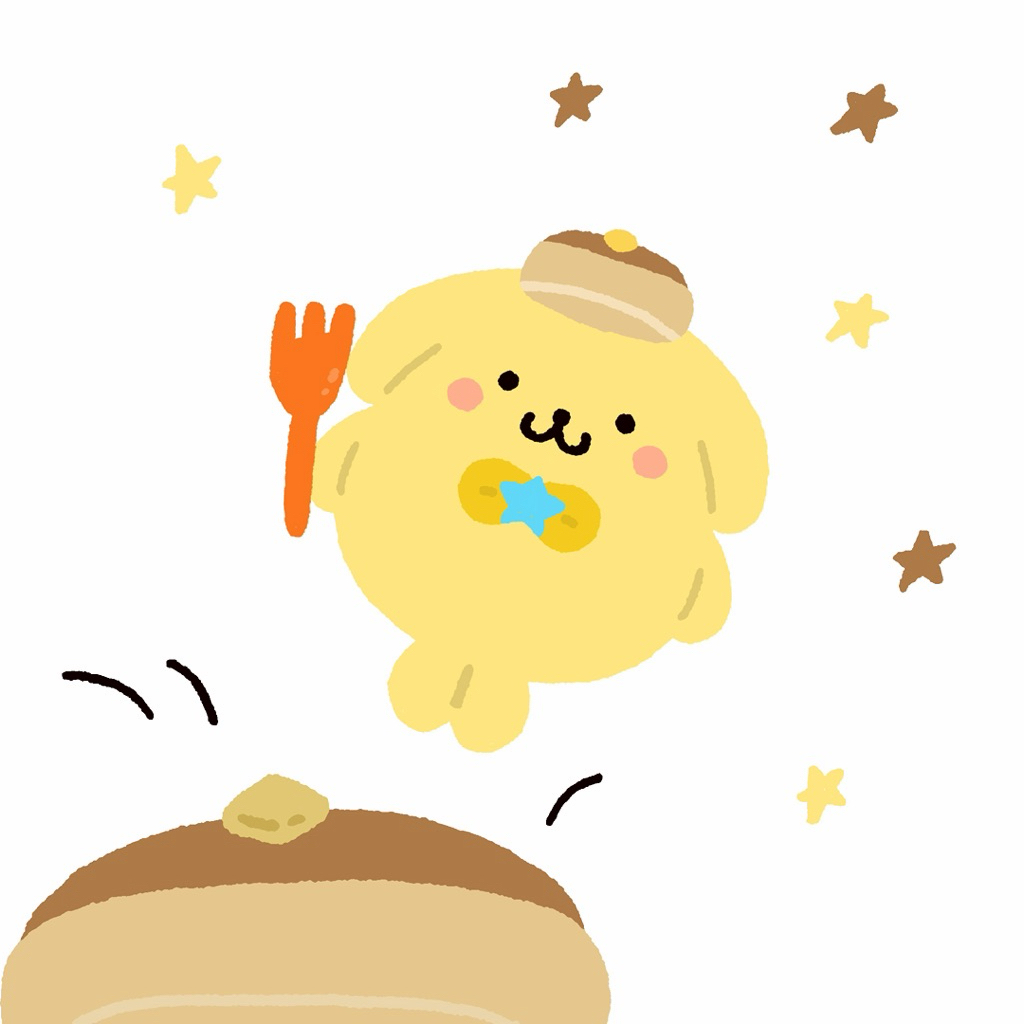 ✿ 撥皮辣椒香菇雞湯 ✿ 日本 | 三麗鷗 SANRIO 布丁狗 鬆餅布丁狗 PANCAKE POMPOMPURIN