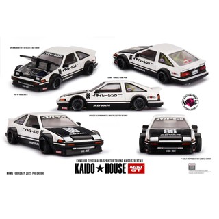 Mini GT KAIDO HOUSE #180 Toyota AE86 Sprinter Trueno 86上山啦