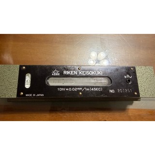 中古良品ASAHI RIKEN KEISOKUKI 1 DIV =0.02 /1m (4sec) NO.２０Ｉ２５１