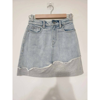 全新 現貨 SISJEANS 專櫃品牌 百貨專櫃品牌 下擺拼接造型牛仔短裙 牛仔裙 短裙 現貨快速出貨🚚