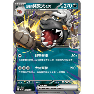 寶可夢 PTCG 中文版 派帕的獒教父EX RR
