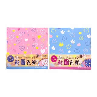 Pattern色紙(小) GT2027-35/36 色紙 彩圖色紙 摺紙 美勞 手作 020【久大文具】0116