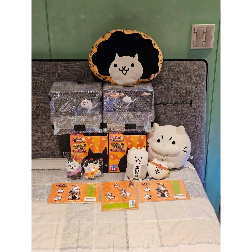 (日本空運) 貓咪大戰爭 日本 景品 皇獸黑暗牙王 勇者貓 橡皮貓 覺醒姆特貓 飛腳貓 娃娃 公仔 SK JAPAN