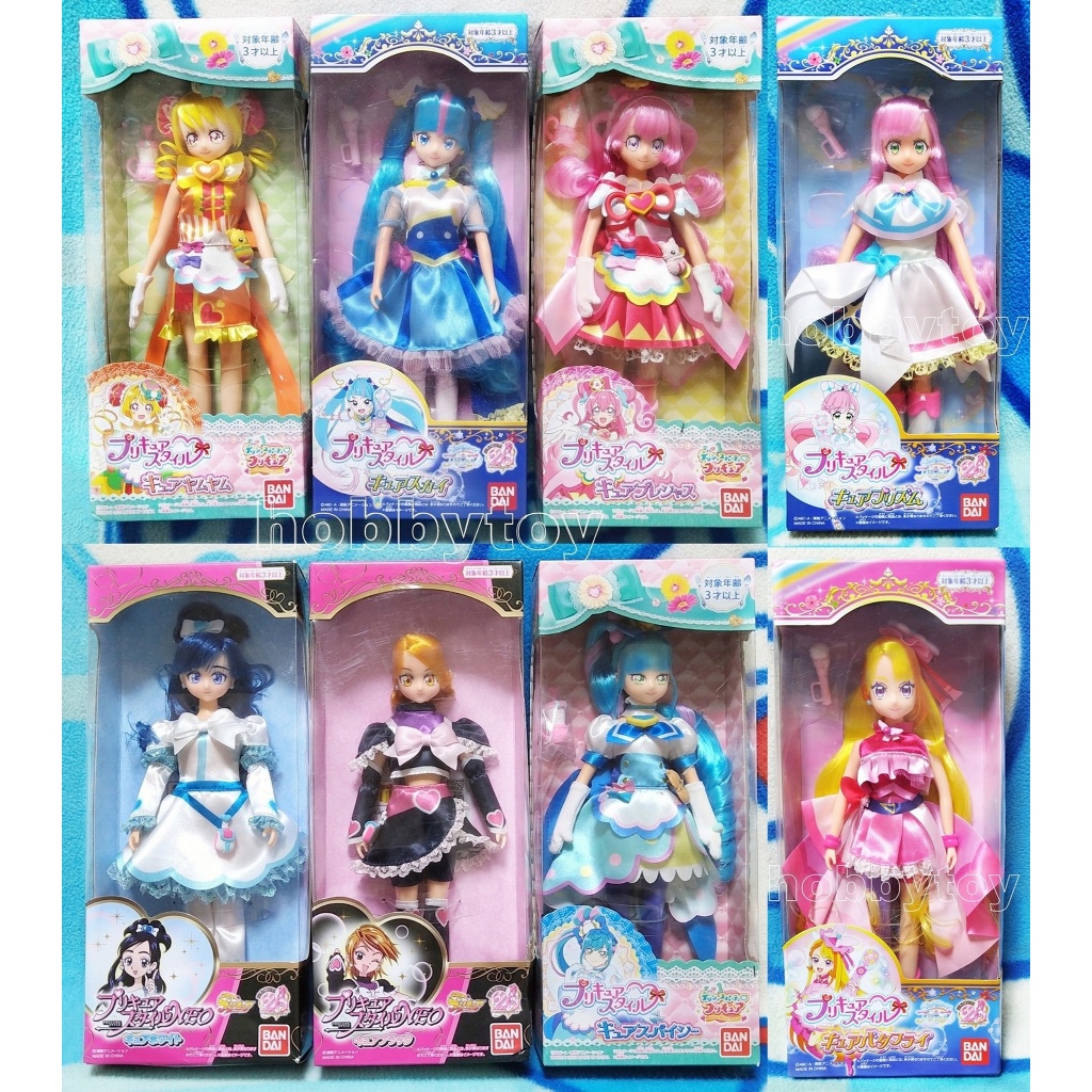 光之美少女 人偶 黑天使 雪天使 好味天使 珍味天使 晴空天使 稜鏡天使 調味天使 蝴蝶天使 可動娃娃