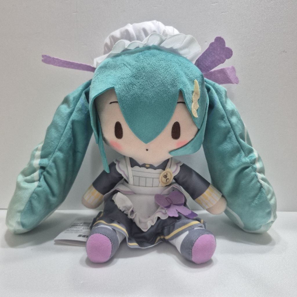 全新 SEGA 初音未來「fuwa petit」古典 女僕裝 絨毛娃娃