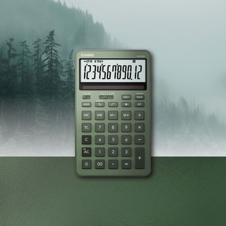 CASIO卡西歐 12位數Stylish系列計算機/JW-200DQ-GN