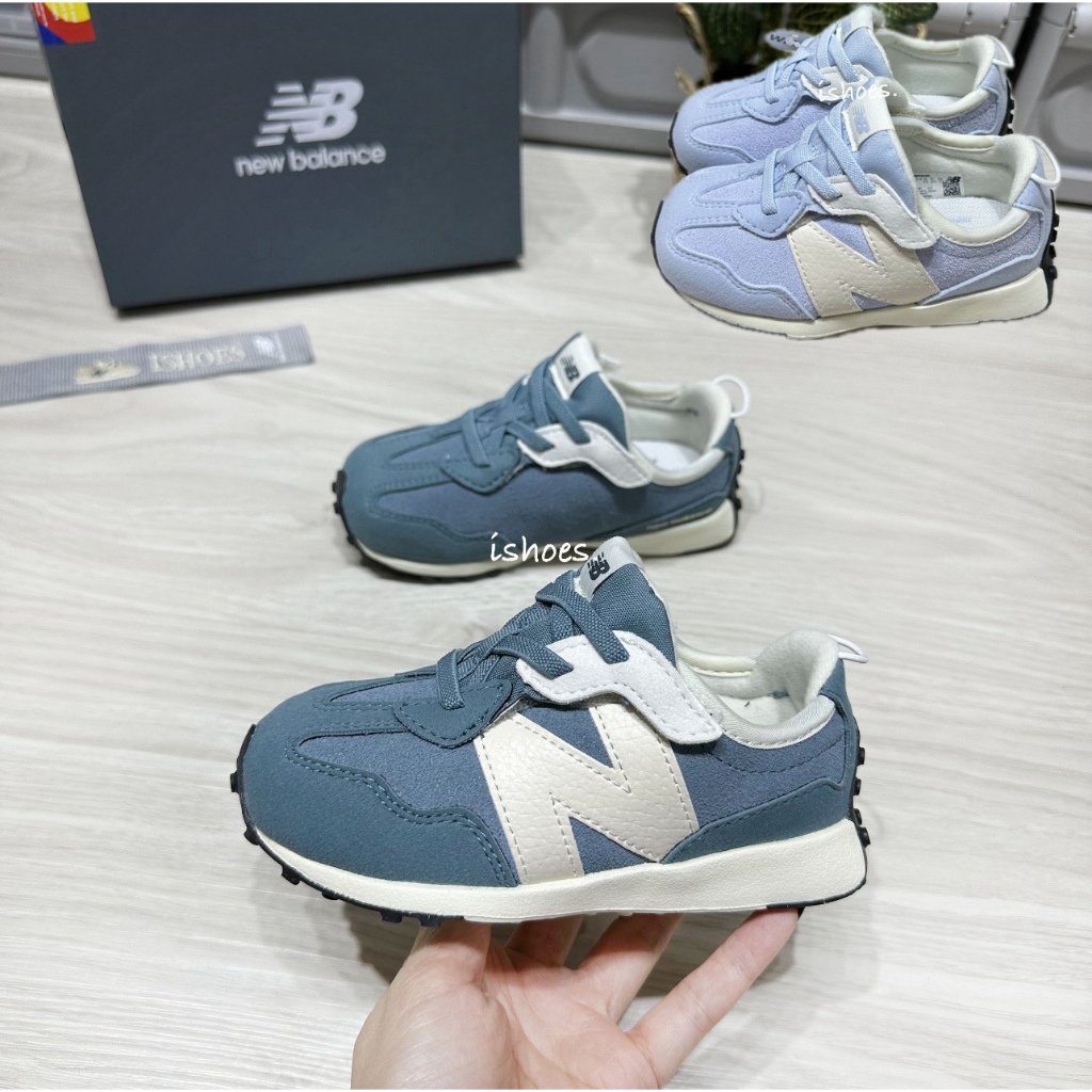 iShoes正品 New Balance 327 小童 童鞋 NB 襪套 免綁鞋帶 I3274S6 I3275JT W