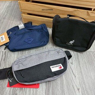NEW BALANCE NB 灰 腰包 小包 KANGOL 盥洗包 旅行 DICKIES 零碼出清 DOT聚點