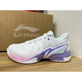 【一支獨秀羽球工坊】《鞋》Li-Ning李寧雷霆II PRO2頂級比賽鞋AAYAW001-3白紫new