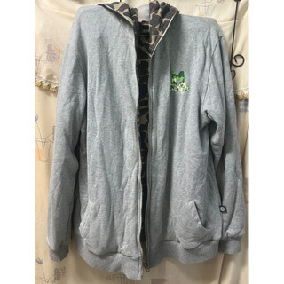 Mix match 服飾品牌 潮流 雙面 連帽 外套 尺碼：3XL 男生衣著 外套 風衣 背心 外套