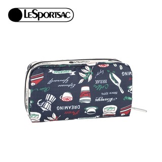 Lesportsac Rectangular Cosmetic 長形化妝包 收納包 盥洗包 送禮 禮物 推薦 療癒下午茶
