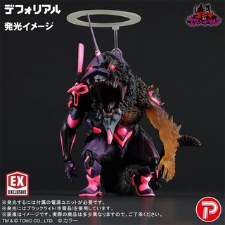 X-PLUS Q版 初號機 紅蓮G覺醒 發光限定版 PVC完成品 豬帽子模型玩具