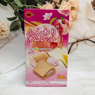 日本 bourbon 北日本 白桃風味蛋糕 夾心蛋糕 鬆軟蛋糕 奶油蛋糕