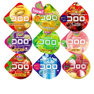 【UHA 味覺糖】日本零食 味覺糖 Kororo 果汁軟糖 哈密瓜 草莓 水蜜桃 汽水 葡萄 荔枝 日本糖果 萬聖節糖果