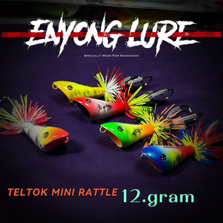 完全手工製作，印尼製造🇲🇨 ENYONG LURE GEOL rattle 12g 水錶撞擊葉片 魚虎 水漂 障礙