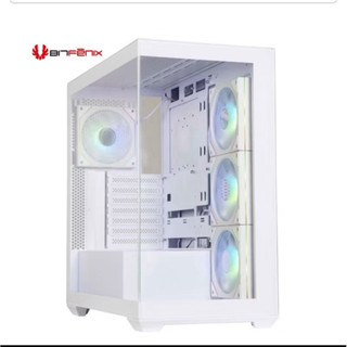 BitFenix 火鳥科技 CETO ARGB Type-C 海景房 白色 ATX 背插式 電腦 機殼