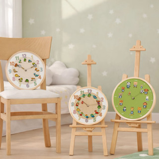 現貨 韓國 Banana studio 兒童時鐘 恐龍時鐘 靜音時鐘 時鐘 學習時鐘