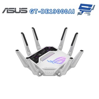 昌運監視器 ASUS 華碩 ROG Rapture GT-BE19000AI WiFi 7 三頻電競路由器
