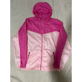 女童 DECATHLON QUECHUA 迪卡儂輕薄粉色外套 14y