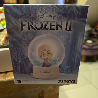 52TOYS frozen 2 迪士尼 冰雪奇緣 系列 水晶球 安娜與雪球 盲盒 確認款 盒子 卡片 皆在