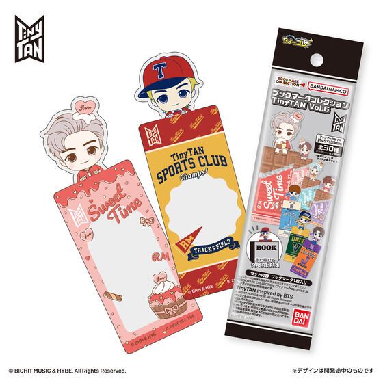 （現貨） 日本 BANDAI TinyTAN 第六彈 書籤 盲包 盲抽 BTS