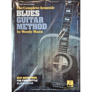 Fingerstyle指彈吉他音樂Woody Mann樂譜＋音檔Acoustic Blues Guitar Method