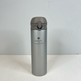 『拔跟麻的大秘寶』Dashiang 真空彈跳保溫瓶 銀色 保溫瓶 480ml DS-C89-480T