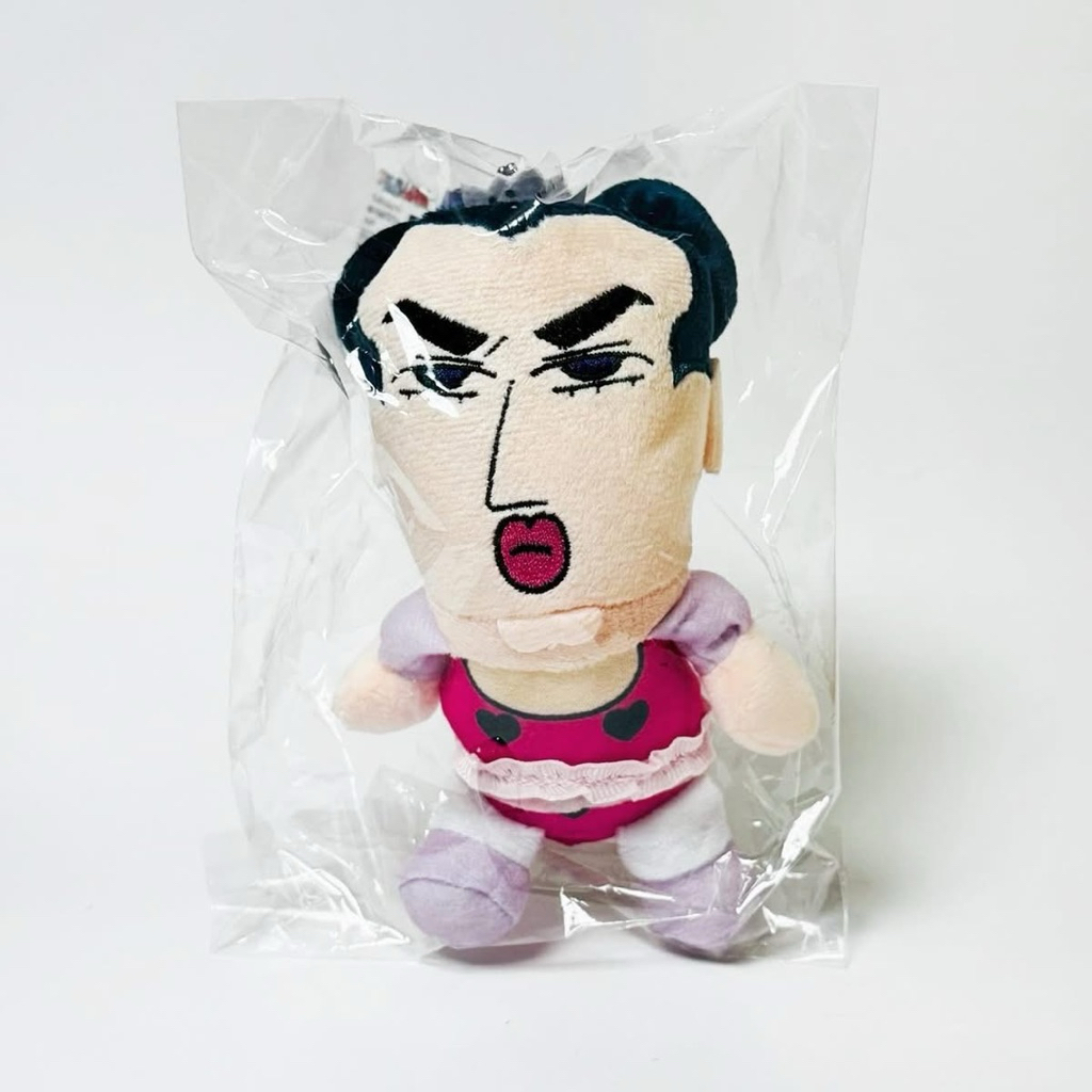 双葉社 クレヨンしんちゃん ぬいぐるみマスコット ジョマ 蠟筆小新 同性戀雙魔 馬卡歐&裘馬 裘馬 娃娃 吊飾